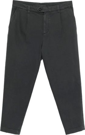 Eleventy Broek met geplooide zak - Grijs