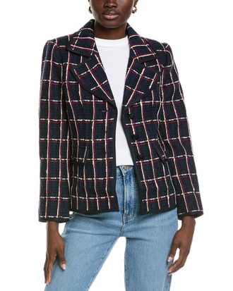 Favorite Daughter The Classic Tweed Wool-Blend Jacket
