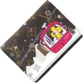 Louis Vuitton Pre-owned Wallets, female, Brown, Size: ONE SIZE Pre-owned Canvas Wallet