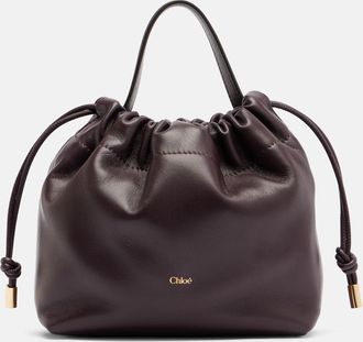 Chlo&eacute; Chlo&eacute; Chlo&eacute; Icons Mini leather shoulder bag