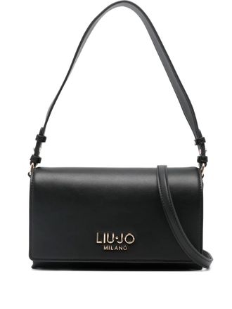 Liu Jo logo-plaque crossbody bag - Black