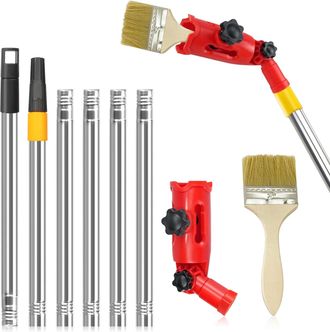 OEM Extensi&oacute;n De Brocha Multi&aacute;ngulo, Extensi&oacute;n De Brocha, Extensi&oacute;n De Brocha Multi&aacute;ngulo, Rodillo De Pintura Retr&aacute;ctil Para Techos Altos, Paredes, Herram