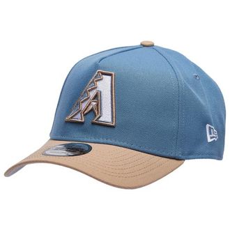 New Era Womens Arizona Diamondbacks Diamondbacks 9FORTY A-Frame Cap - Adult Faded Blue/Caramel