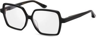 Dita Eyewear Zwarte Glazen Brillenframes Imprynt - unisex - Brillen - Zwart - ONE Size - Accessoires