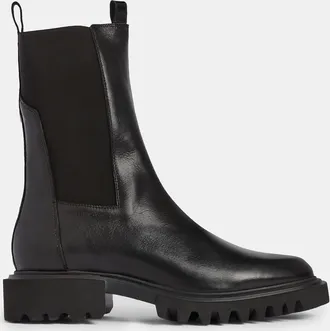 AllSaints Hallie Leather Boots