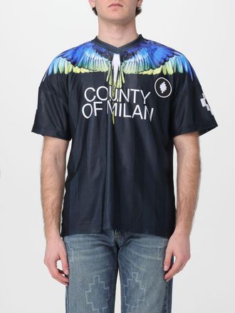 Marcelo Burlon T-shirt in poliestere con stampa Ali County Of Milan