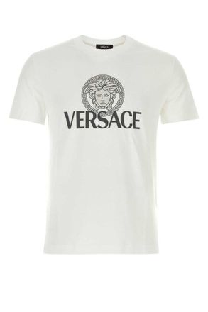 Versace Logo Cotton T-Shirt