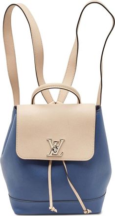 Louis Vuitton Zaino Lock Me - Blu