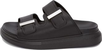 Alexander McQueen (WMNS) Alexander McQueen Hybrid Slide Black 650784WHXZE1081