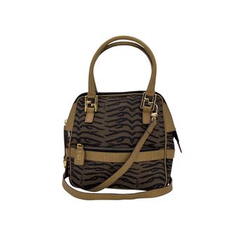 Fendi Fendi Vintage stoffen crossbodytas