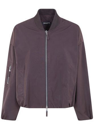 DRHOPE Nylon Bomber Jacket