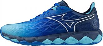Mizuno Womens Wave Enforce Tour Ac Sneakers In Aqua/blue