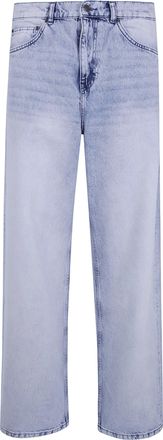 Les Deux Jeans Straight Leg Roi Bleached Denim
