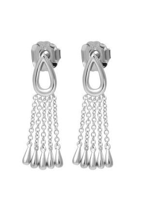 Lucy Quartermaine Petal Chandelier Earrings in Sterling Silver at Nordstrom