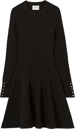 Claudie Pierlot Abito corto svasato - Nero