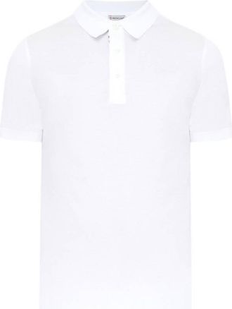 Moncler Short-Sleeved Cotton Polo Shirt, Size XX-Large