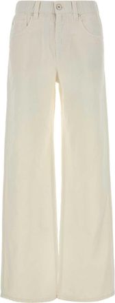 Brunello Cucinelli Brunello Cucinelli White Denim Jeans