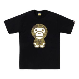 A Bathing Ape Bitmap Big Baby Milo Tee Black 2K80-110-009-BLACK