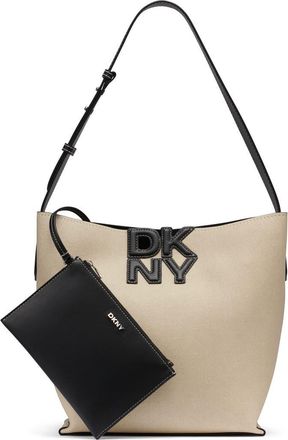 DKNY Nicole Bucket in Natural/black at Nordstrom