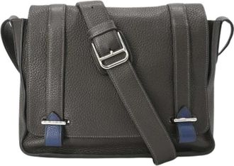 Herm&egrave;s Pre-owned Caporal Schoudertas - Heren - Vintage Schoudertas - Bruin - ONE Size - Leer - Vintage