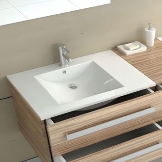Rea lavabo da incasso dafne 75