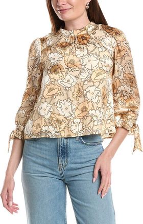 Saltwater Luxe Printed Blouse