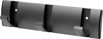 OEM Estante De Pared, Perchero, Con 3 Ganchos Met&aacute;licos Plegables, Desmontable, Robusto, F&aacute;cil De Instalar, Estante De Almacenamiento Multifuncional