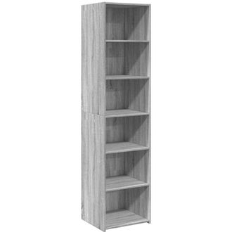 vidaXL Credenza Grigio Sonoma 45x41x185 cm in Legno Multistrato - Vidaxl