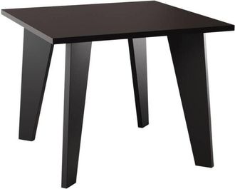 OEM Mesa Olen 90x90 Cm Para Cocina, Sal&oacute;n, Comedor Negro