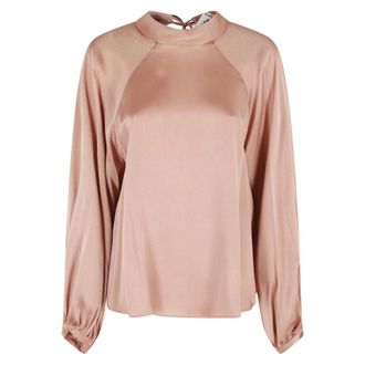 Semicouture Blouses, female, Pink, Size: M Carmine Shirt