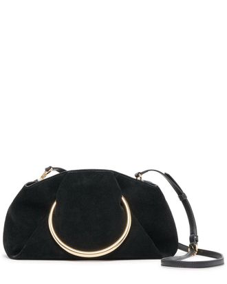 Dolce Vita Channing Suede Pleated O-Ring Bag