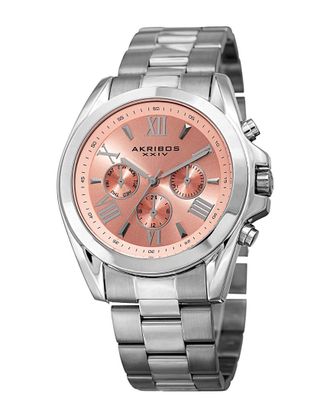 Akribos XXIV Akribos Xxiv Womens Stainless Steel Watch