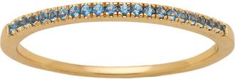 Made by Mary Birthstone Stacking Ring in Gold December at Nordstrom, Size 10