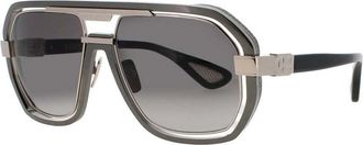 Bugatti Mens Grey Rectangular Sunglasses 08GMWG