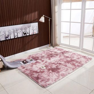 OEM Alfombra Rectangular Ultrasuave De Estilo Batik Con Degradado De Color, Ideal Para La Sala De Estar, El Dormitorio, El Balc&oacute;n O El Pasillo