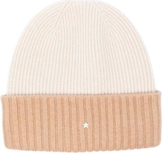 Lorena Antoniazzi Berretto a coste - Toni neutri