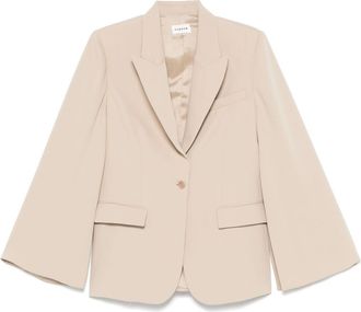 Parosh Womens Single-Breasted Blazer