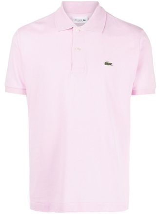 Lacoste Polo con applicazione - Rosa