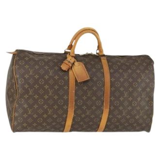 Louis Vuitton Pre-owned Weekendtas - Dames - Pre-owned - Bruin - Maat: ONE Size