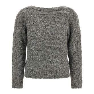 Isabel Marant Truien & Vesten, Dames, Grijs, 2Xs, Wol, Ponara Pullover