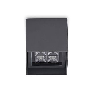 Lindby Lindby - L&aacute;mparas De Techo Led eveta En Negro Aluminio