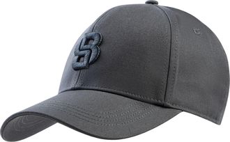 HUGO BOSS Baseball Cap BOSS Zed-B-Icon, open gr&uuml;n 348, Twill, Baumwolle, unifarben, Caps Baseball Cap, mit Double-B-Monogramm, Unisex