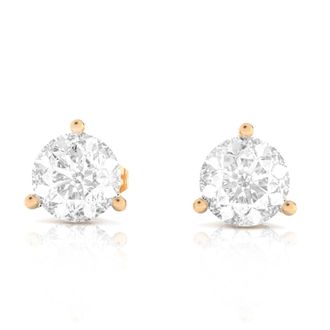 Vir Jewels 5 cttw Lab Grown Diamond Stud Earrings in 14K Gold With Push Backs For Women