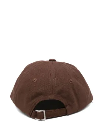 Jacquemus Logo-Embroidered Baseball Cap - Brown