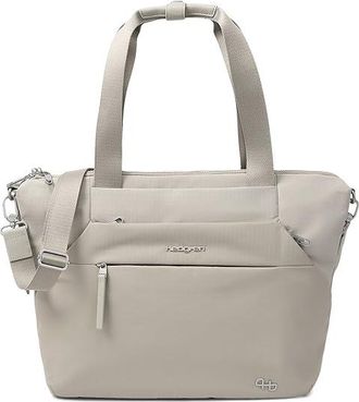 Hedgren Kicho Tote Handbags Willow Grey, Polyester