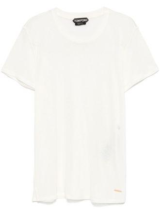 Tシャツ・カットソー TOM FORD Woman T-Shirt White TSJ584JEX137 AW035 21255246_51189081_600.jpg