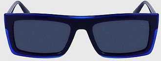 Calvin Klein Gafas de sol rectangulares CKJ23657S