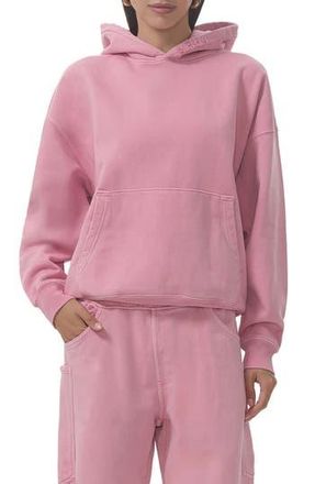 AFRM Blake Cotton Hoodie in Clay Pink at Nordstrom Rack, Size Large