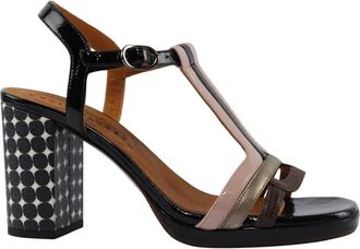 Chie Mihara Rose Sugar Stijlvolle Sandalen - Dames - Sandalen met hakken - Zwart - 36 EU - Schoenen