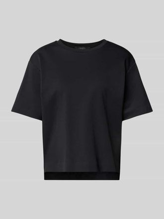 Max Mara T-Shirt mit verl&auml;ngertem R&uuml;ckenteil Modell MULTID in Black, Gr&ouml;&szlig;e S